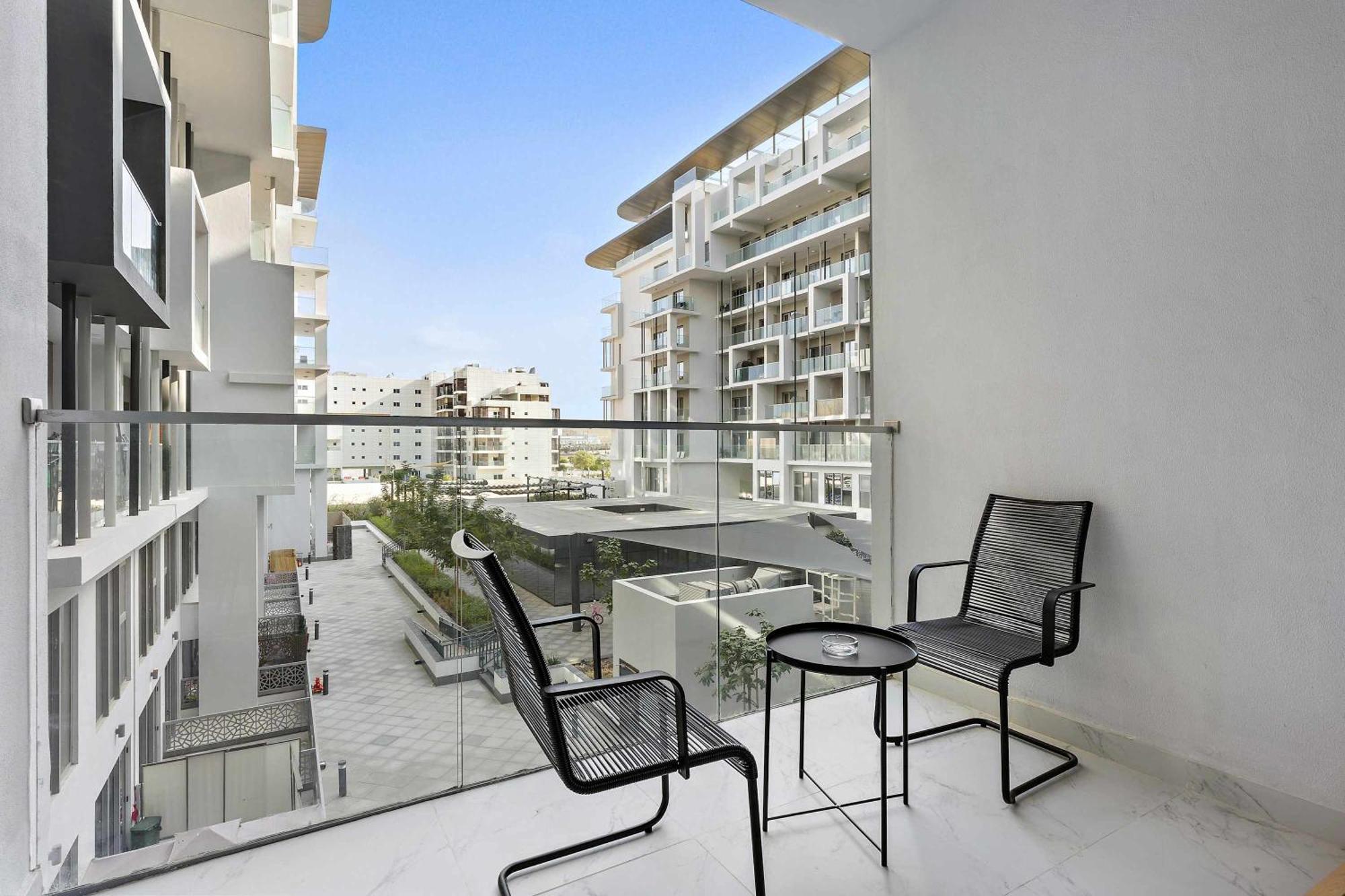 Silkhaus Chic Studio Near Masdar City Park Abu Dhabi Exteriör bild