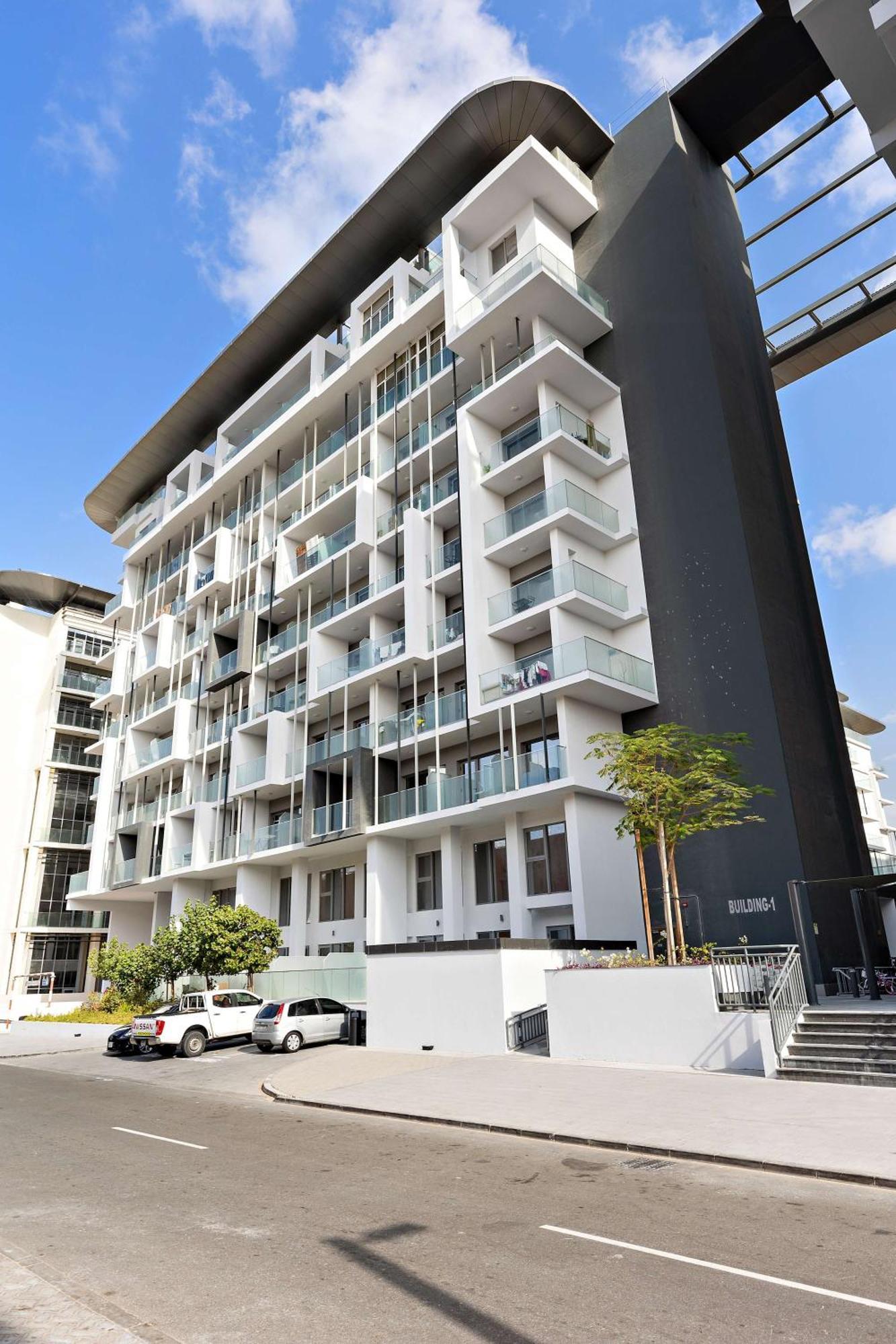 Silkhaus Chic Studio Near Masdar City Park Abu Dhabi Exteriör bild