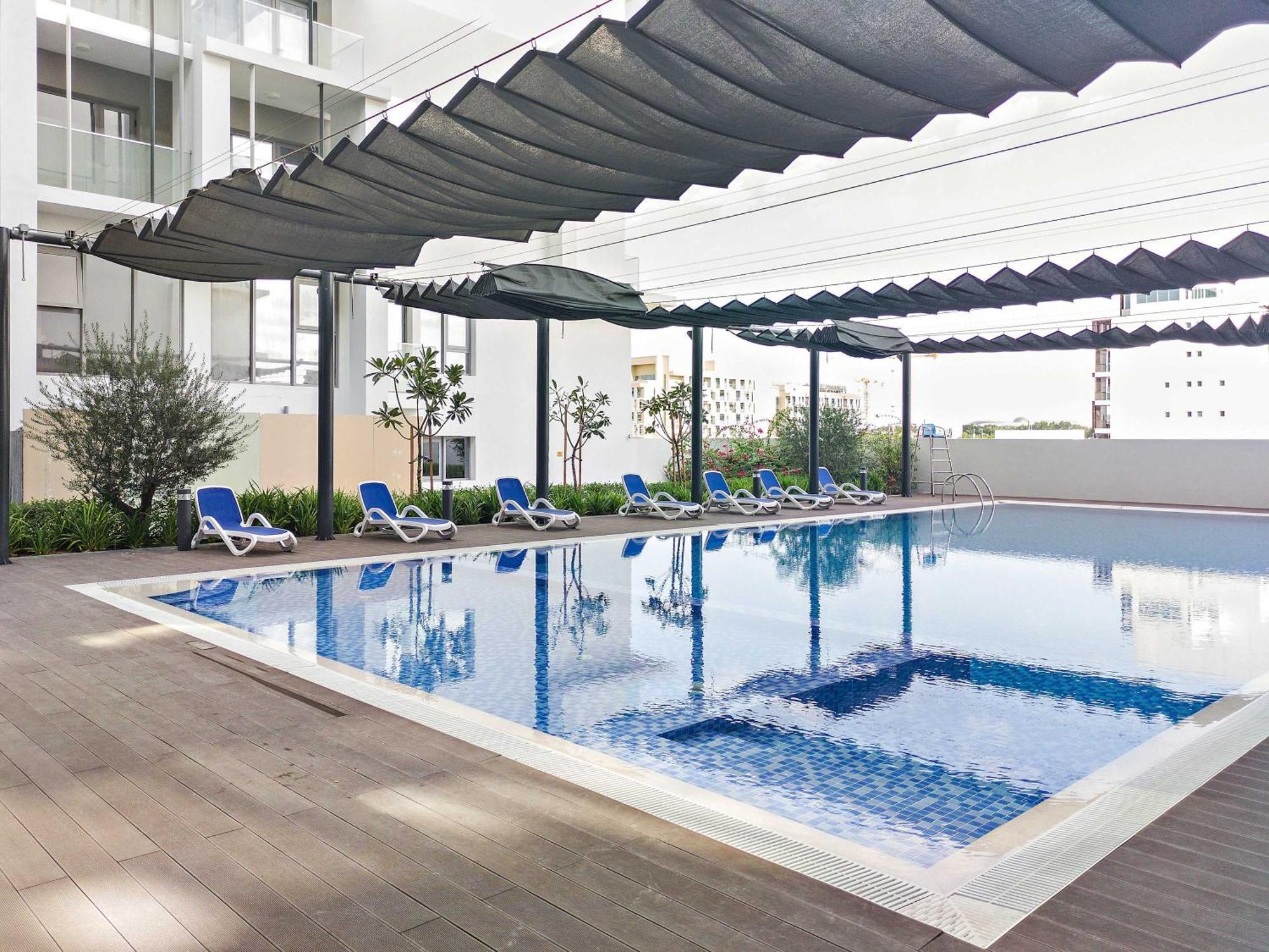 Silkhaus Chic Studio Near Masdar City Park Abu Dhabi Exteriör bild
